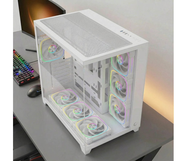 Rampage Sealite 7xFan ARGB White - 1511814 - zdjęcie 6